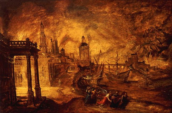 Гибель Содома и Гоморры картина