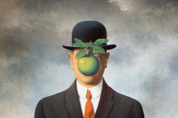 Картина из фильма афера Томаса Крауна человек в котелке