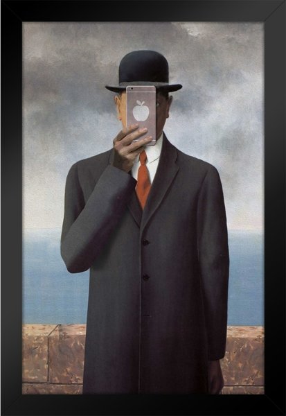 Яблоко Рене Магритта ( "сын человеческий")