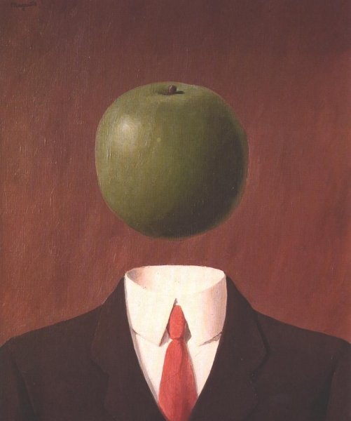 Рене Магритта сын человеческий