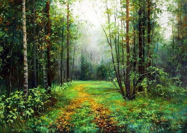 Художник Сергей Курицын пейзажи