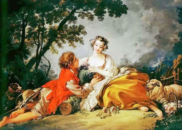 Франсуа Буше (François Boucher, 1703 - 1770) - Фра