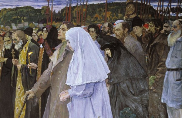 Михаил Васильевич Нестеров на Руси