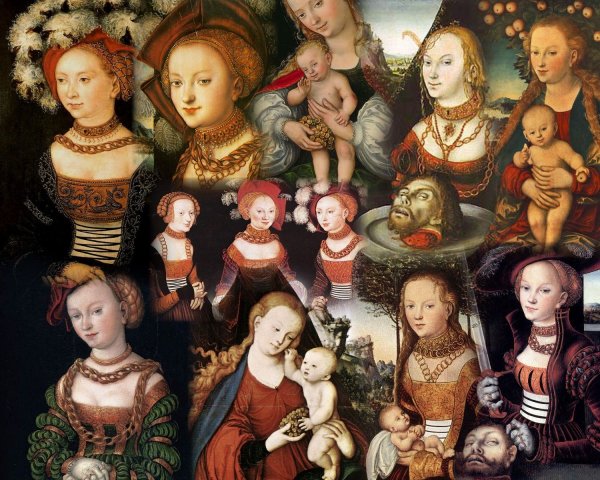 Картины Лукаса Кранаха старшего