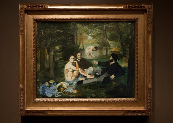Эдуарда Мане «завтрак на траве»