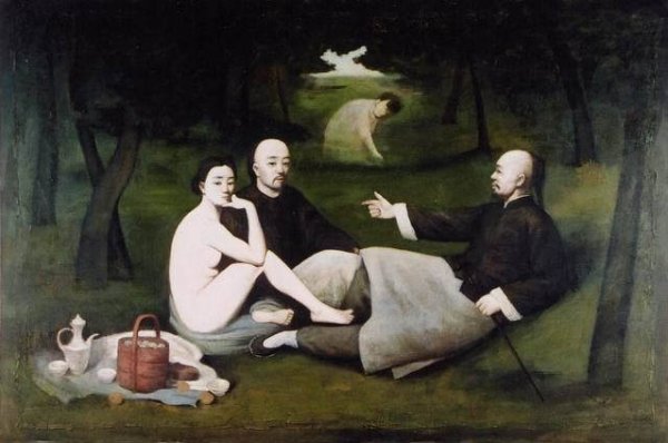 Картина завтрак на траве Эдуард Мане