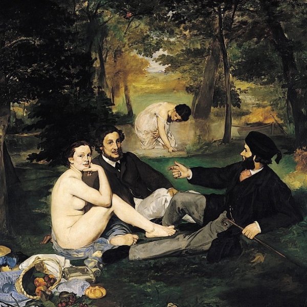 Эдуард Мане Олимпия завтрак на траве