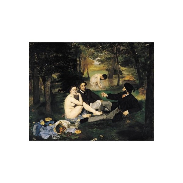 Эдуарда Мане «завтрак на траве» (1863).