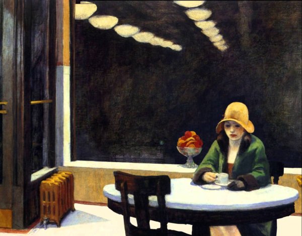 Окно отеля» (1955). Эдвард хоппер