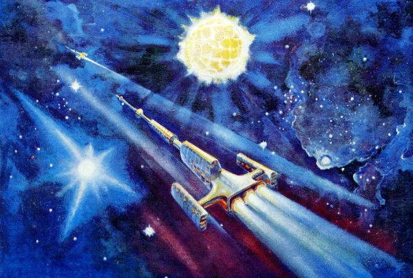 Алексей Леонов картины о космосе