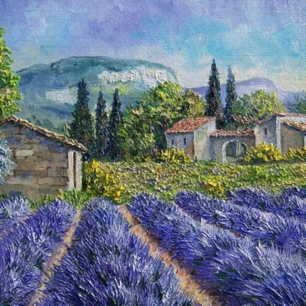 Тоскана прованский пейзаж Импрессионисты