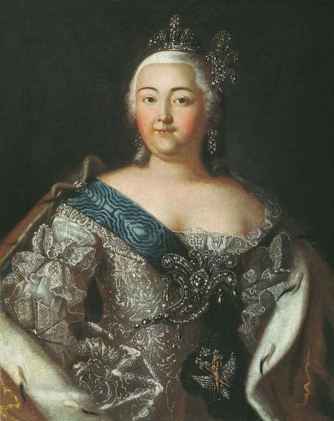 Луи Токке портрет императрицы Елизаветы Петровны 1756