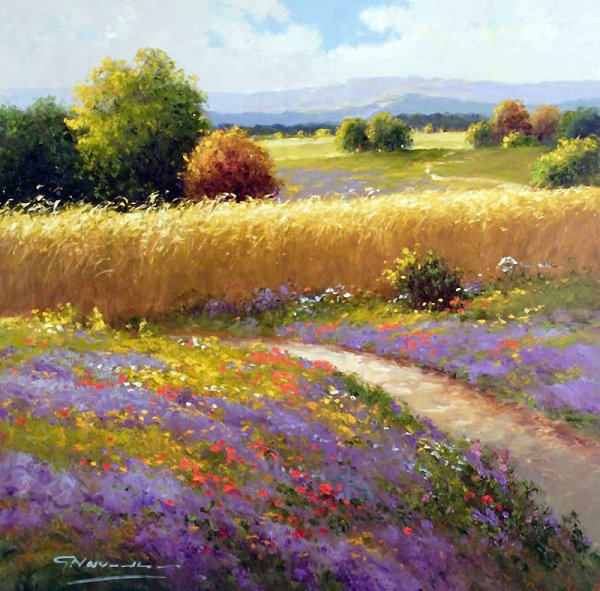 Сельские пейзажи Герхарда Несвадба