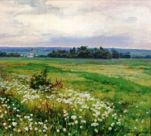 Волков Ефим Ефимович поле ромашек