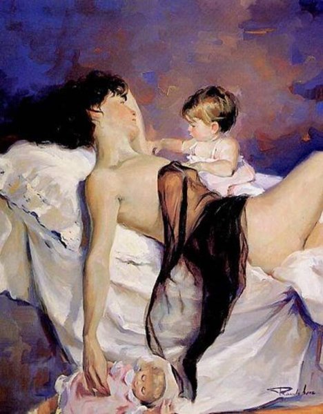 Картины испанского художника Рикардо Санз