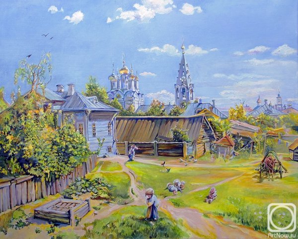 Поленов Московский дворик 1878