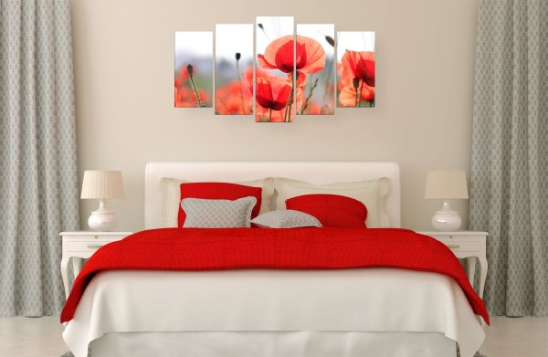 Картины в спальню над кроватью