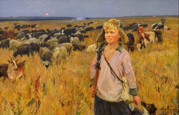 Пластов художник Витя подпасок