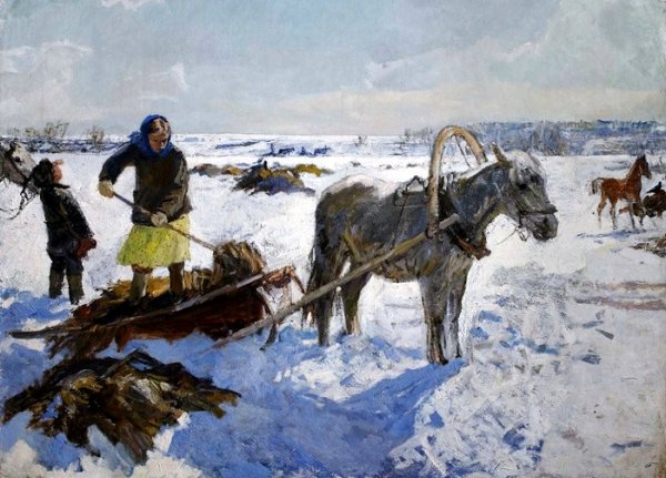 Аркадий Александрович пластов ужин трактористов