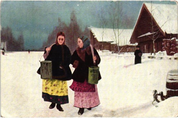 Художник Касаткин Николай Алексеевич соперницы