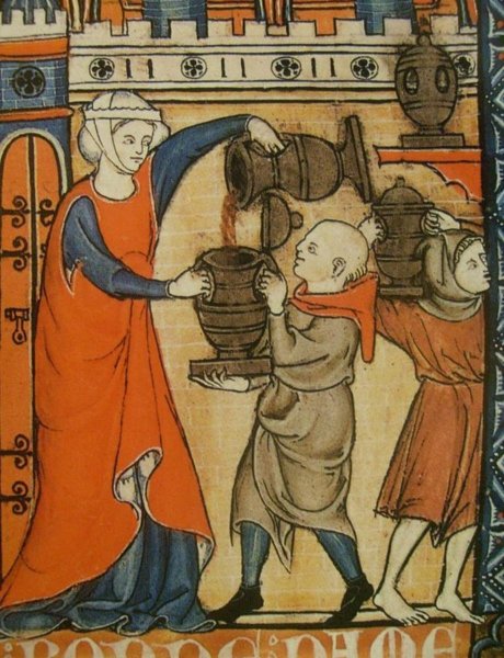 Оммаж Средневековая миниатюра