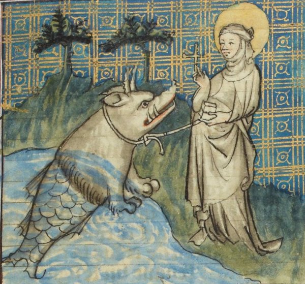 Страдающее средневековье фрески