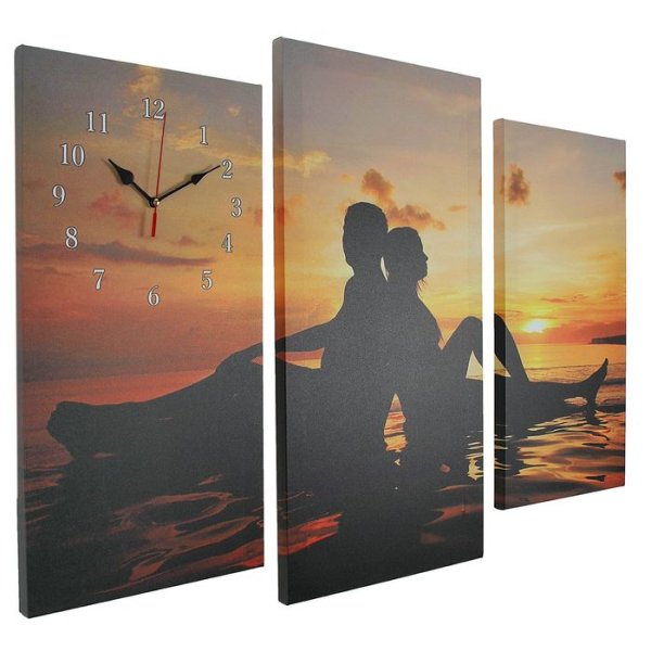 Модульные часы настенные