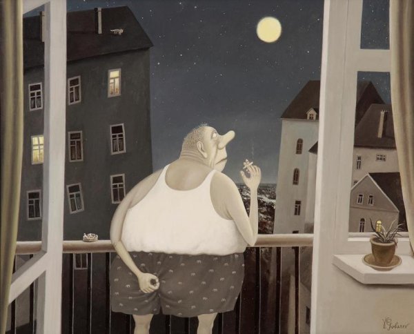 Художник примитивист Губарев