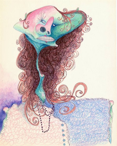 Рисунки Бертона