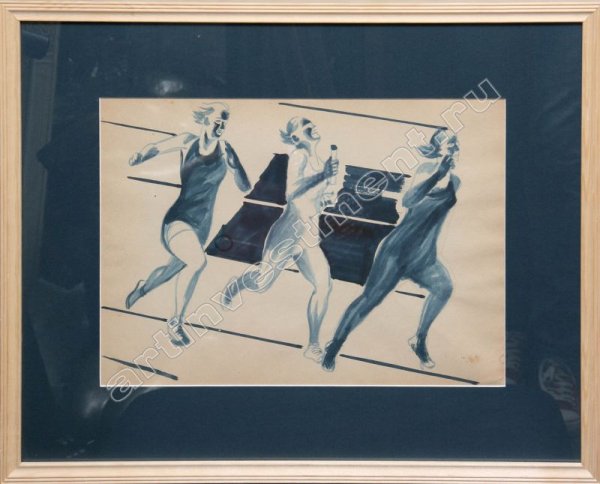 Дейнека водная станция Динамо