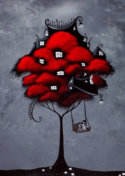Деревья Тима Бертона
