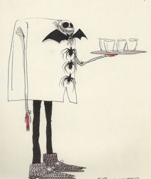 Тим Бертон Наброски