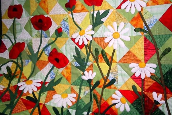 Панно в лоскутной технике