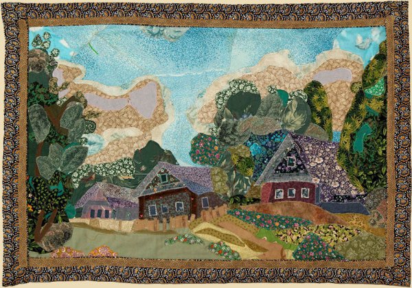 Лоскутные картины Марины Старченко