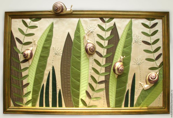 Декоративные тканевые панно