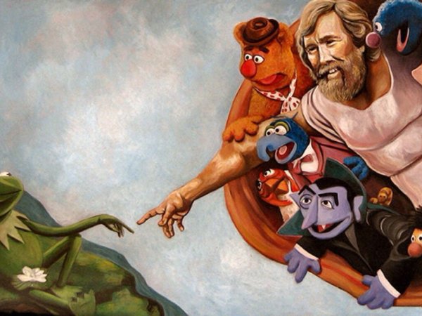 Карикатуры на знаменитые картины