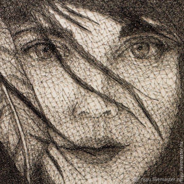 Рингстринг картина нитями