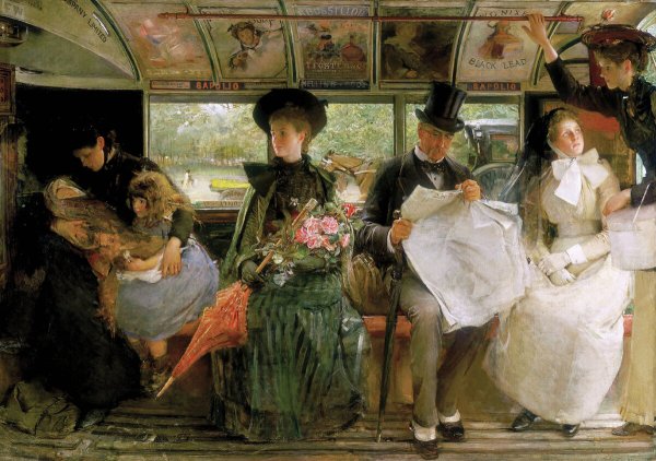 Омнибус в Бейсуотер художник / Джордж Уильям Джой