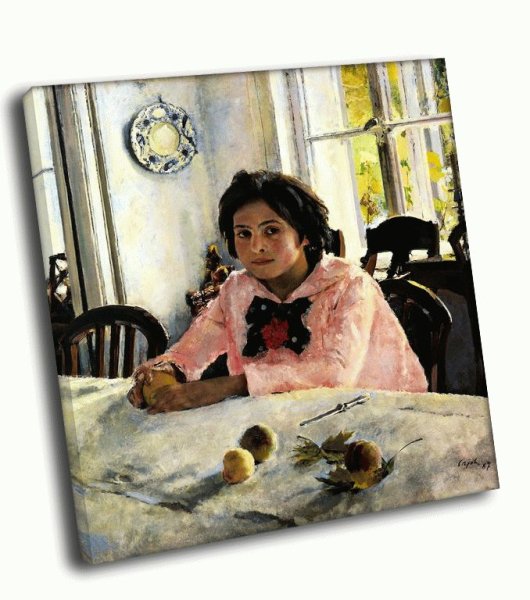 Серов девочка с персиками