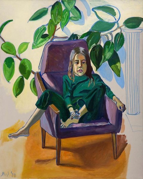 Художница Элис Нил