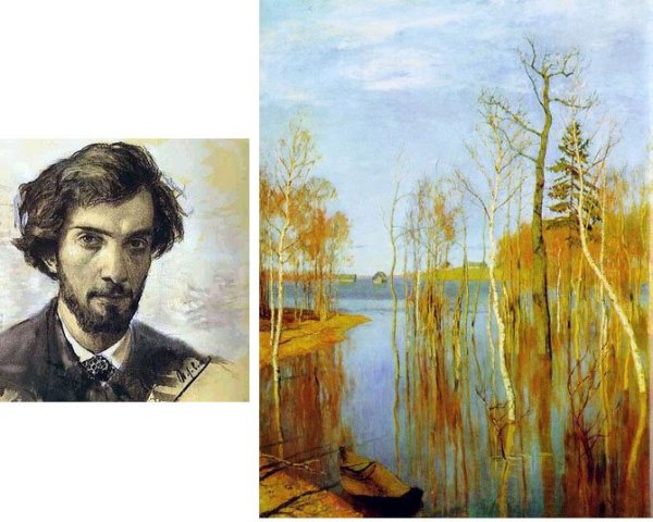 Исаак Ильич Левитан Весна. Большая вода