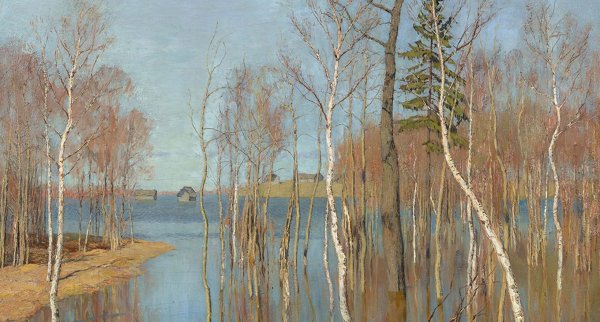 Левитан 4кл Весна большая вода