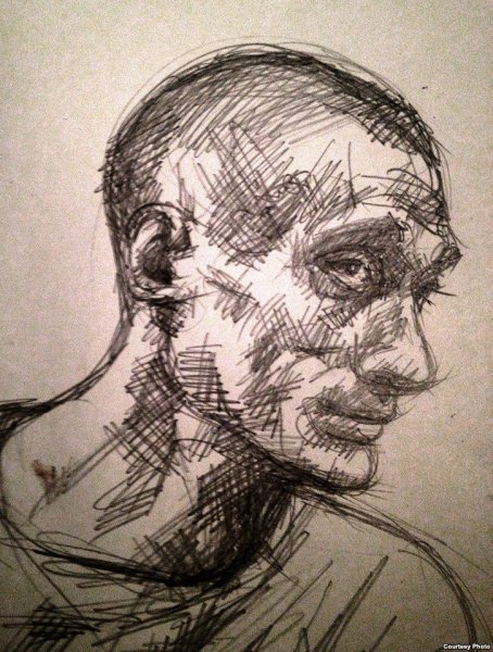 Петр Павленский рисунки