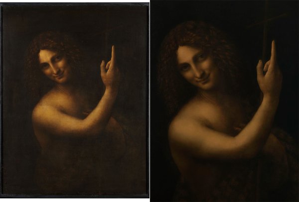 Да Винчи Святой Иоанн Креститель