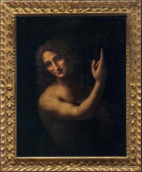 Святой Иоанн Креститель Леонардо да Винчи