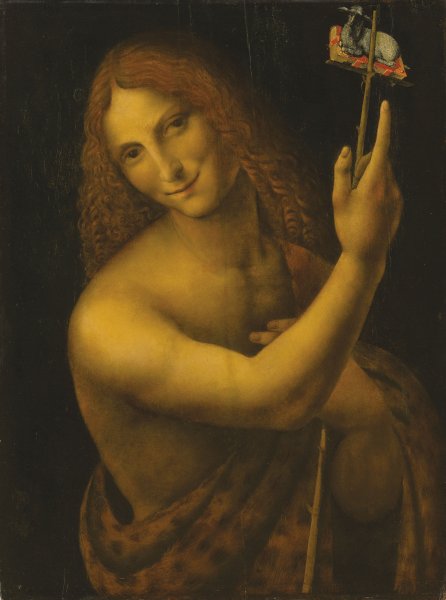 Иоанн Креститель да Винчи картина