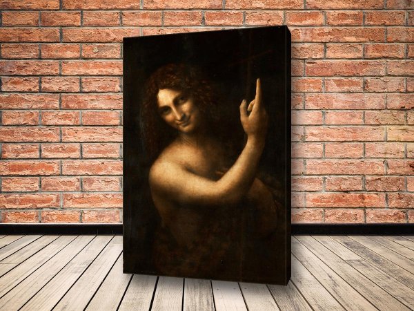 Иоанн Креститель Леонардо да Винчи оригинал