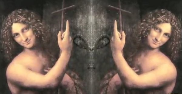 Святой Иоанн Креститель Леонардо да Винчи