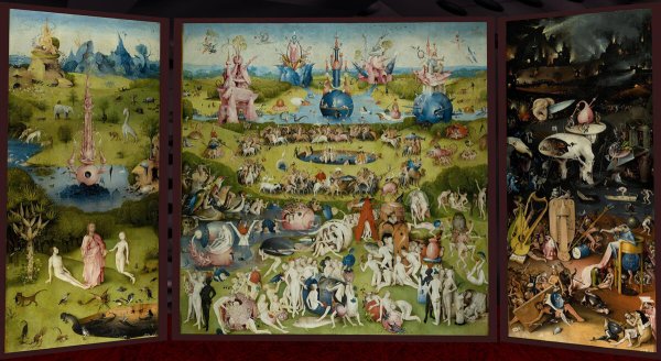 Босх картины сад земных наслаждений