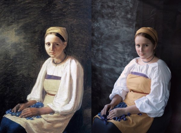 Алексей Гаврилович Венецианов жница